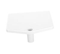 CLISPEED Support pour Perfusion avec Plateau de Rangement Amovible Bac Plastique Blanc Porte Accessoires Plateau Égouttoir Pratique pour Infusion Sécurisée