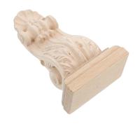 CLISPEED Supports De Rayonnage Bois Massif avec Décorations Sculptées Éléments De Décor Vintage pour Intérieur De Style Fermier
