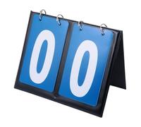 CLISPEED Tableau Affichage à Chiffres pour Match De Basket-Ball Score Flipper De Sport avec Plaques Colorées pour Compétitions