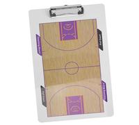 CLISPEED Tableau pour Basketball Tableau Effaçable à Sec pour Entraîneurs Planification Stratégique de Match PVC Haute Qualité Outil Pratique pour Communication Rapide