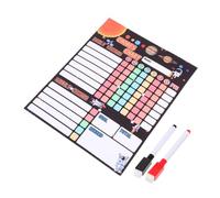 CLISPEED Tableau Récompenses Garçon Fille Magnétique pour Tâches Ménagères et Routine Quotidienne Calendrier Ludique et Pratique pour Garçon Fille Accessoire Comportement et Réutilisable