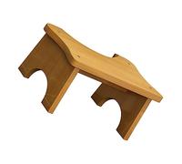 CLISPEED Tabouret de Toilette Naturel Stable Marche Pied Compact pour Salle de Bain Repose-pied Multifonction pour Garçon Fille et Adultes Pratique