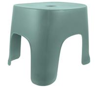 CLISPEED Tabouret en PVC Vert Portable et Sûr pour Salle de Bain, Petit Tabouret Antidérapant pour Famille et Garçon et Filles, pour Changer de Chaussures
