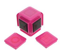 CLISPEED Tampon Apprentissage pour Garçon Fille Faces avec Lignes Écriture Outil Enseignement Auto-encreur pour Maternelle et Primaire Tampon Quadrillé pour Pratique de Écriture