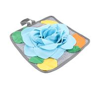 CLISPEED Tapis à Renifler pour Lapin Tapis d'alimentation en Matériau Solide Base Antidérapante Jouet d'Intelligence pour Éviter L'Ennui 1 Pièce