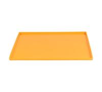 CLISPEED Tapis à Rouler les Gâteaux en Silicone Alimentaire Moule à Génoise Double Face Orange Plaque de Cuisson Flexible Réutilisable pour Pâtisserie Maison et Professionnelle