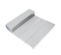 CLISPEED Tapis de couchage en mousse confortable et imperméable, léger, portable, pliable, tapis de camping avec matériau en coton polyéthylène, tapis de couchage extérieur pour la randonnée et la