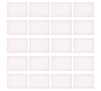 CLISPEED Tapis de Propreté pour Lapin 100pcs en Tissu Non Tissé Léger et Anti-Rides, Coussin Jetable pour Urine d'animaux de Compagnie, pour Petits Animaux