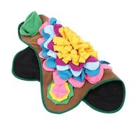 CLISPEED Tapis de Recherche pour Chien en Peluche Tapis d'alimentation Lente pour Animaux pour Réduire la Vitesse de Consommation