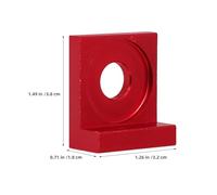 CLISPEED Tendeur de Chaîne en Aluminium Cnc 12 MM pour Moto Hors-Piste et Quad Kit 4 Pièces Blocs de Réglage Précis pour Arrière Compatible Vtt et Motos Cross Haute Résistance