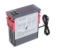 CLISPEED Thermostat Numérique 12 V pour Refroidissement et Chauffage - Contrôleur de Température Capteur et Affichage Électronique - Régulateur Portable pour Fermenteur et Réfrigérateur