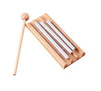 CLISPEED Tone Tabletop Chimes Instrument de Percussion Garçon Fille Éducatif Apaisant pour Gestion de Classe et Méditation