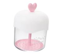 CLISPEED Transparent Foaming Bottle Manual Face Foam Maker Cleansing Gel Bubbler For Bath And Travel Compact Facial Cleaning Device
