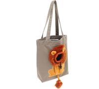 CLISPEED Transport pour Chat en Toile Respirante Forme Petit Lion 3D Résistant aux Griffures Petit pour Animaux Sortie Shopping