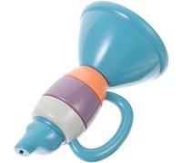 CLISPEED Trompette Compacte en Abs Colorée pour Garçon et Filles, Mini Trompette Amusante Scolaire, Instrument Musical Portatif pour Éveil et Fête des Tout-Petits