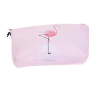 CLISPEED Trousse Maquillage Flamingo Portable pour Femmes Sac Cosmétique Pratique Et Résistant Organisateur De Voyage avec Espace De Rangement pour Voyage Et Usage Quotidien