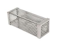 CLISPEED Tube de Fumage Acier Inoxydable pour Barbecue Tube à Pellets pour Viandes et Légumes Fumage Chaud et Froid Accessoire de Grillade Durable et Facile