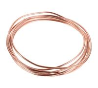 CLISPEED Tube en Cuivre Souple 16 MM Diamètre Extérieur X 06 MM Intérieur 5 M Rouleau Découpe DIY Serpentins Cuivre pour CVC Chauffage à Eau Chaude et Réfrigération Résidentielle