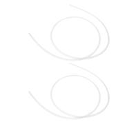 CLISPEED Tuyau Réutilisable en Silicone Lot de 2 Pièces pour Pompe à Lait Électrique Résistant Déformation Compatible Universellement pour Mamans Allaitantes