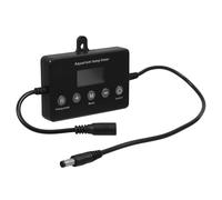 CLISPEED Variateur Intelligent LED pour Aquarium Minuterie Programmable, Design Compact en Métal et Plastique Noir, Contrôleur pour Éclairage Aquatique