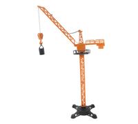 CLISPEED Véhicule D'Ingénierie Jouets De Construction pour Enfants À Tour Gâteau Topper Véhicule De Construction Bâtiment Jouets De Construction Véhicules De Construction