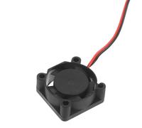 CLISPEED Ventilateur de Refroidissement Cc Silencieux 25 Mm en Plastique pour Boîtier D’ordinateur Ventilateur D’extraction Portable à Vitesse Réglable 12v Haute Température pour