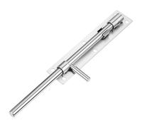 CLISPEED Verrou Coulissant Acier Inoxydable Renforcé Loquet Pour Porte Intérieure Et Portail Fixation Au Sol Sécurisée Acier Résistant à Usure Installation Facile