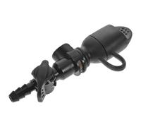 CLISPEED Vessie d'hydratation en silicone avec couvercle, haut débit antigel, embout buccal de rechange pour la randonnée et la course à pied, activités de plein air