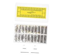 CLISPEED Vis à Vis pour Bracelet De Montre en Acier Inoxydable 1,3 Mm, Épingles De Réparation Métalliques Dorées Et Argentées, Fournitures Horlogères pour Horlogers Professionnels