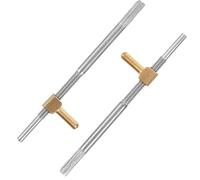 CLISPEED Vis en Métal Faciles à Installer et Utiliser pour Hausse D'archet de Violon Lot de 2 Accessoires Légers Pièces Pratiques Plusieurs styles pour Réparation Plusieurs styles