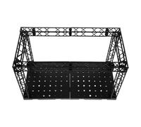 CLISPEED Vitrine pour Figurines Miniatures sans Éclairage LED Socle de Présentation Modulable pour Maquettes Accessoires pour Maison de Poupée Plateforme de Scène pour Exposition et