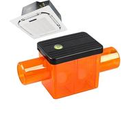 Clissandre de la climatisation - Connecteur de drainage à simple voie | Raccord de tuyau de condensat, bouchon d'eau anti-débit pour les unités de refroidissement des ménages Lignes de vidange du jard