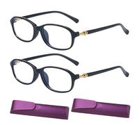 CLIUNT 2pcs Lunettes De Lecture à Zoom Intelligent, Lunettes à Zoom, Lunette à Zooms Automatique, Automatiquement Les Lunette à Mise Au Point Claire,Pour La Presbytie unisexes