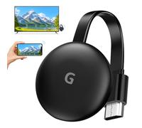 CLIUNT Dongle HDMI sans Fil,5G Miracast HDMI Dongle sans Fil WiFi,1080P Wireless Adaptateur D'affichage sans Fil pour TV, Android/iOS/Windows, Mac/DLNA, Airplay