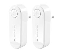 CLIUNT Loniser Lot de 2 contrôleurs anti-acariens, répulsif à ultrasons, purificateur d'air britannique, anti-acariens pour respirer, allergies à l'asthme et problèmes d'eczéma, sans danger pour les
