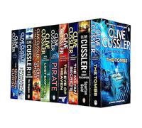 Clive Cussler Fargo Adventures Collection Ensemble de 10 livres (Spartan Gold, Lost Empire, The Kingdom, The Tombs, The Maya Secrets, Eye of Heaven, The Solomon Curse, Pirate, Romanov Ransom, Grey Gh