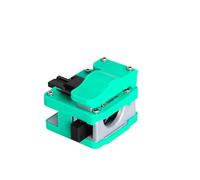 Cliveuse Fibre Optique, Couperet à fibre optique Couperet à fibre optique de haute précision 0,25/0,9/2,5-3,0 mm Coupe-câble optique universel 24 faces Épisseur par Ciseaux optiques(C22 Lake green)