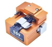Cliveuse Fibre S09 pour AI-9, Coupe-Fibre Optique Haute Précision avec Support 3-en-1 & Lame en Acier Tungstène - Outil de Clivage FTTH Télécom à Démontage Facile