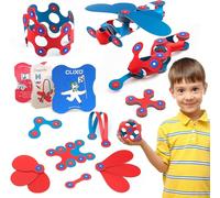 Itsy CLIXO - Flamingo/Turquoise - GIPSY TOYS - Jeu de Construction Magnétique - Jouet Educatif et Créatif - 18 pcs - Dès 4 ans