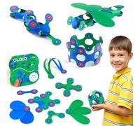 Jeu de Construction Magnétique - GIPSY TOYS - Itsy CLIXO - 18 pcs - Bleu/vert - Dès 4 ans