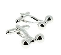 Clj Charles Le Jeune - Boutons de manchette - Triple - Gris argent - Homme