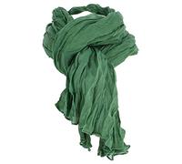 Clj Charles Le Jeune. Chèche. DAKAR, Coton. Vert Pickle - Uni -