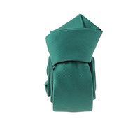 Clj Charles Le Jeune. Cravate slim. Birmingham, Microfibre. Vert. Uni.
