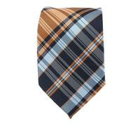 Clj Charles Le Jeune - Cravate - Tartan Dandy - Orange cuivre - Homme
