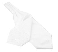 Clj Charles Le Jeune - Foulard Ascot - Léonard - Blanc pur - Homme