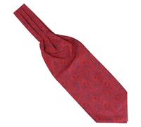 Clj Charles Le Jeune - Foulard Ascot - Léonard - rouge et marine - Homme