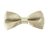 Clj Charles Le Jeune. Noeud papillon enfant. KIDS, Microfibre. Beige. Uni.