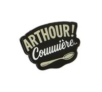 Clj Charles Le Jeune Pin's - Arthour, Couuuière - Kaamelott - qualité de finition - Epingle - Broche - Badge - PINS HUMOUR - ORIGINAUX