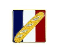 Clj Charles Le Jeune Pin's Baguette Française - Alimentation - qualité de finition - Epingle - Broche - Badge - PINS PATRIOTES FRANCE