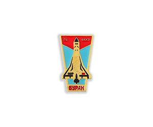 Clj Charles Le Jeune Pin's Cccp - Urss - Soviet Nostalgie - Fusée Russe - Communiste - Soviétique - qualité de finition - Epingle - Broche - Badge - SOVIETIQUE